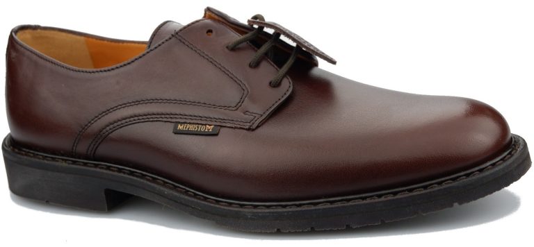 Mephisto MARLON ELCHO - heren veterschoen - bruin lederen HANDGEMAAKT